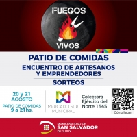 "Fuegos vivos" en el Mercado Sur