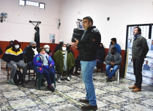 Candidatos de Primero Jujuy en Alto Comedero y 18 de noviembre