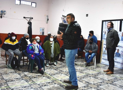 Candidatos de Primero Jujuy en Alto Comedero y 18 de noviembre