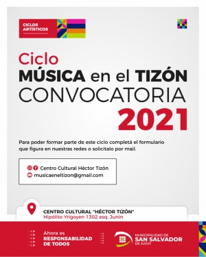 Convocatoria abierta para ciclo de m&uacute;sica