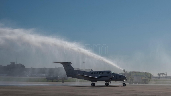 La Fuerza A&eacute;rea recibi&oacute; el primer avi&oacute;n de ataque modernizado en Argentina
