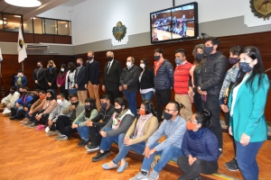 Haquim recibi&oacute; a j&oacute;venes que participan del programa federal de formaci&oacute;n &ldquo;gesti&oacute;n para el desarrollo&rdquo;