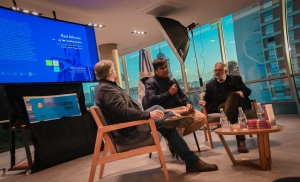 Jorge acompañó la presentación del libro “Alfonsín y los intelectuales”