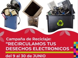 &Uuml;ltima semana para reciclar tus aparatos electr&oacute;nicos