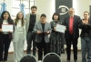 Jorge entregó certificados a jóvenes de la Asociación Todos Juntos