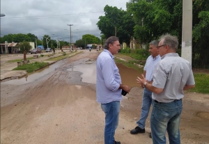 Retoman obras en ruta El Talar-Vinalito