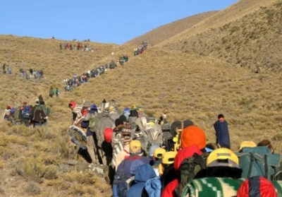 Cuidado de la salud en la peregrinaci&oacute;n a Punta Corral