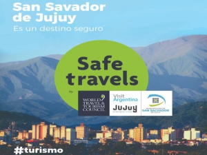 San Salvador de Jujuy logro el sello "Safe Travel"