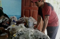 Comer en Casa: Contin&uacute;a la entrega de Unidades Alimentarias en el interior