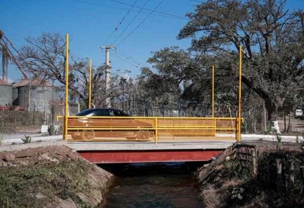 Perico habilit&oacute; un puente que conecta tres barrios