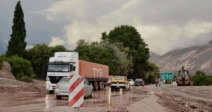 Tormenta provoc&oacute; inundaciones en Humahuaca