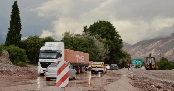 Tormenta provoc&oacute; inundaciones en Humahuaca