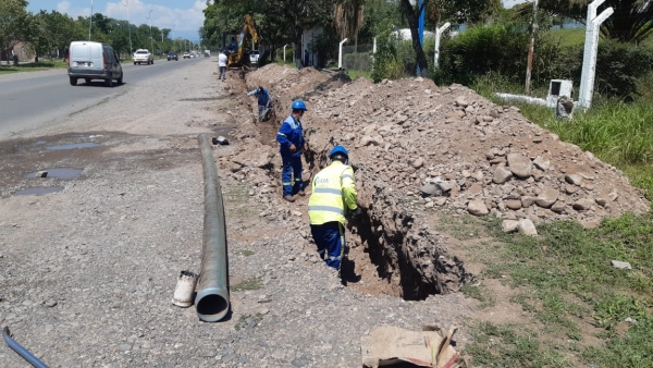 Agua Potable concluy&oacute; la nueva obra en Perico que mejora la presi&oacute;n en Santo Domingo