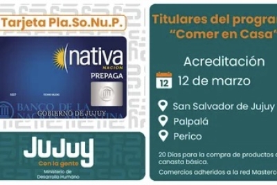 Asistencia Directa: Acreditaci&oacute;n de la Tarjeta PLASONUP-NATIVA