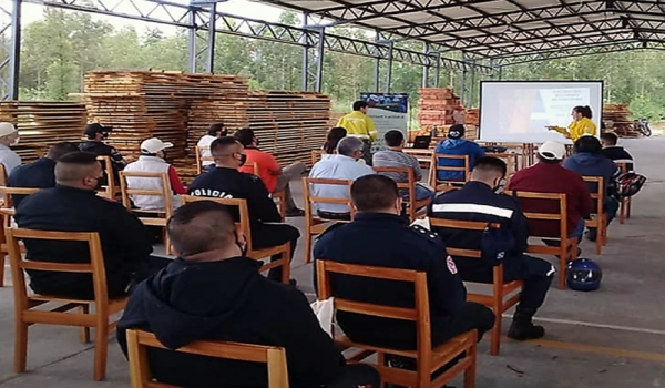 Realizaron capacitaci&oacute;n sobre prevenci&oacute;n de incendios forestales