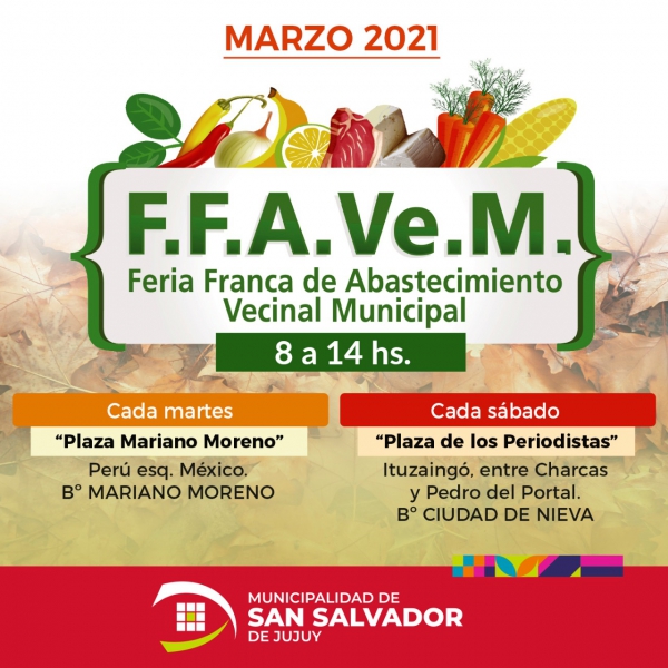 Propuesta de la Feria Franca Municipal