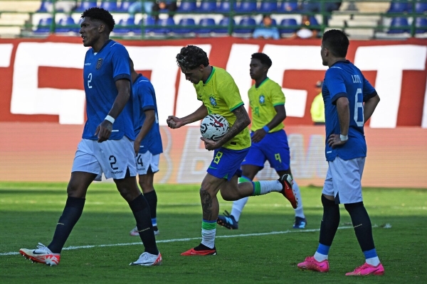 Preolímpico Sub-23: Brasil superó a Ecuador y pasó al cuadrangular