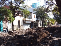 Recambian las redes de agua en San Pedro