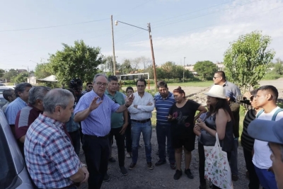 Alto Comedero: Gobierno presente en zonas afectadas por las lluvias
