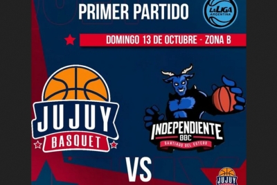 Partido inaugural de la Liga Argentina de B&aacute;squet se jugar&aacute; en Jujuy