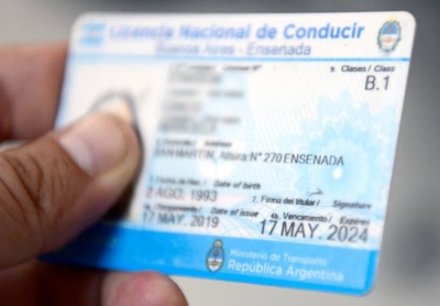 Rigen los nuevos valores para la Licencia Nacional de Conducir