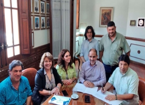 Colegio de Abogados y la Asociaci&oacute;n Judicial firmaron acta compromiso