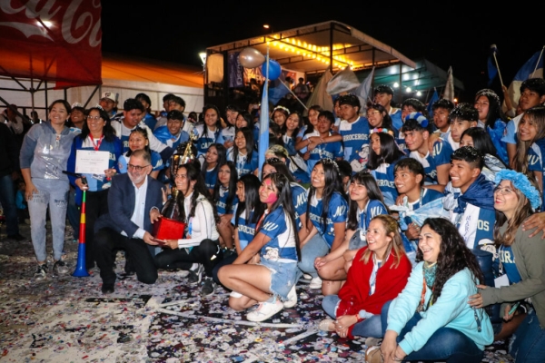 El intendente Jorge en la finalizaci&oacute;n de la FNE