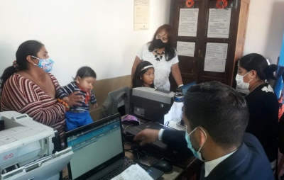 Registro Civil efectu&oacute; operativos en Volc&aacute;n y Purmamarca