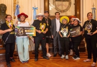 Sadir recibi&oacute; al Ballet Juventud Prolongada, consagrado campe&oacute;n en Brasil