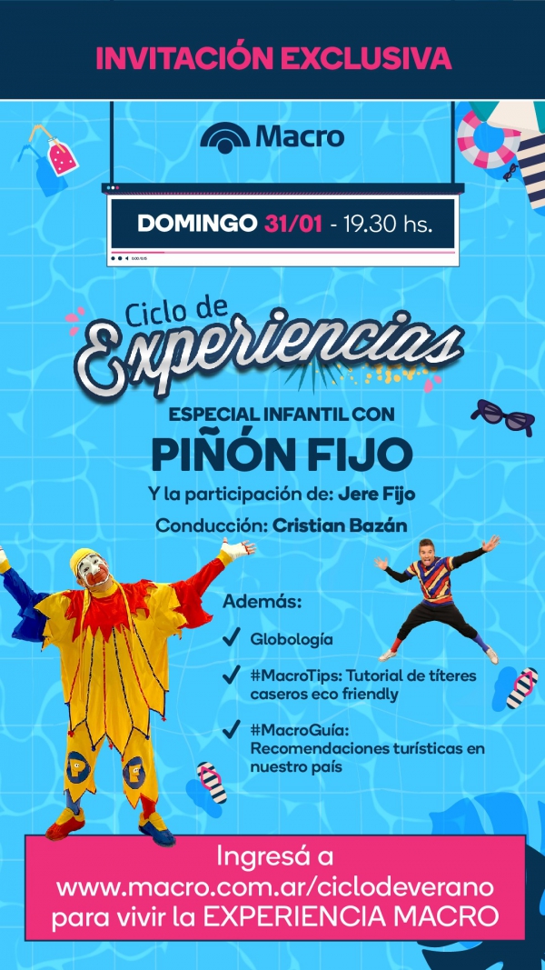 Pi&ntilde;on Fijo en "Experiencia Macro"