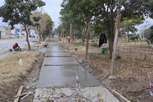 Avanzan obras para el parque urbano en B&deg;Tupac Amaru