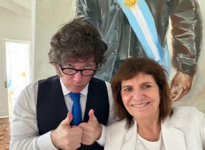 Milei afirmó que su relación con Patricia Bullrich es “excelente” y resaltó que “forma parte de la mesa política”