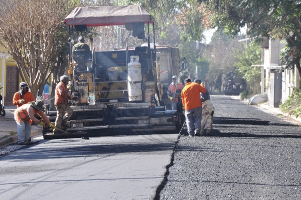 La calle &ldquo;3 de Febrero&rdquo; en B&deg; San Mart&iacute;n incorporada a las 84 cuadras pavimentadas