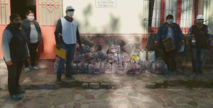 Ayuda alimentaria para localidades de Quebrada