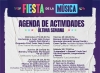 Fiesta de la M&uacute;sica .Agenda completa del &uacute;ltimo finde