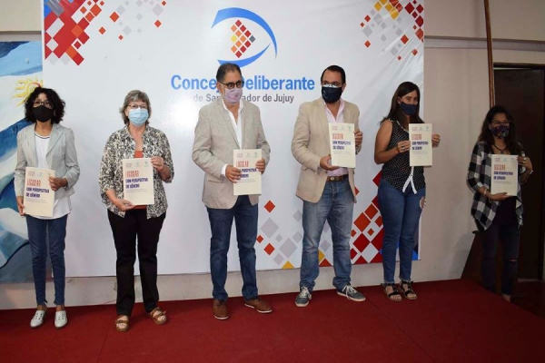 Presentaron de la cartilla "Legislar con Perspectiva de Genero"