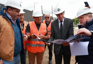 Avanzan las obras de viviendas del convenio entre el IVUJ y el Colegio de Ingenieros