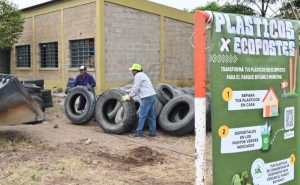 Nueva jornada de recolecci&oacute;n de neum&aacute;ticos en B&deg; Gral. Arias