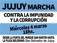 Desde las 18 "Jujuy Marcha"