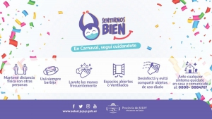 En Carnaval, los cuidados son responsabilidad de todos