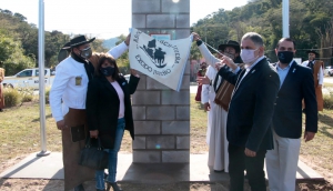 Impusieron el nombre de Asociaci&oacute;n Gaucha a rotonda de La Vi&ntilde;a