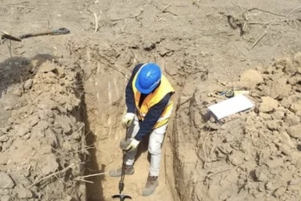 Agua Potable avanza la obra de remoci&oacute;n, limpieza y tratamiento de lodos en la planta de El Pongo