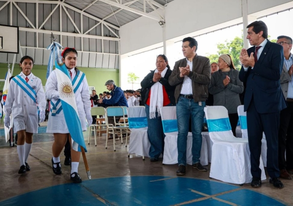 Palma Sola. Inauguran refacci&oacute;n y ampliaci&oacute;n de la Escuela Primaria