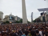 Miles de personas se reunieron en el Obelisco para despedir a Akira Toriyama, el creador de Dragon Ball