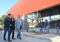 Reiniciaron obras del Multiespacio de Barrio Chijra