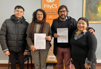 Trabajo Social.Consejo de Mujeres firm&oacute; convenio con Humanidades