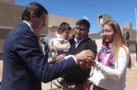 IVUJ. Entregaron viviendas en la La Quiaca