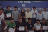 La Mendieta recibieron certificados en oficios con salida laboral