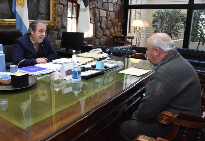 El Vicegobernador Bernis recibi&oacute; al Obispo de Jujuy