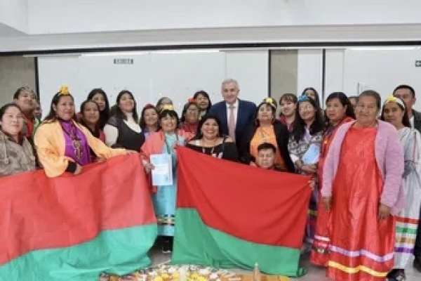 Gerardo Morales convocó a las comunidades indígenas para sancionar una ley integral de pueblos originarios